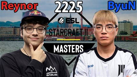 Reynor Z Vs ByuN T Viertelfinale Masters Summer 2023