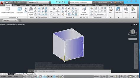 Tutoriales De Autocad En D Control Del Scp Youtube