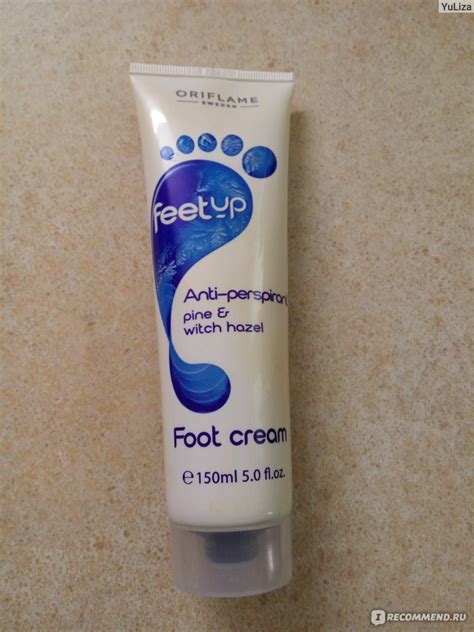 Крем-антиперспирант для ног Oriflame Feet Up - «Создатели крема от ...