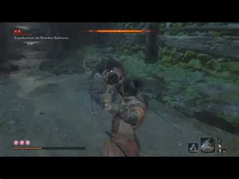 Sekiro Vs Espadachim Da Sombra Solitario Youtube