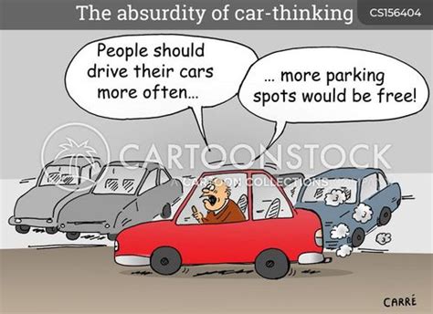 Parking Spots Cartoons and Comics - funny pictures from CartoonStock