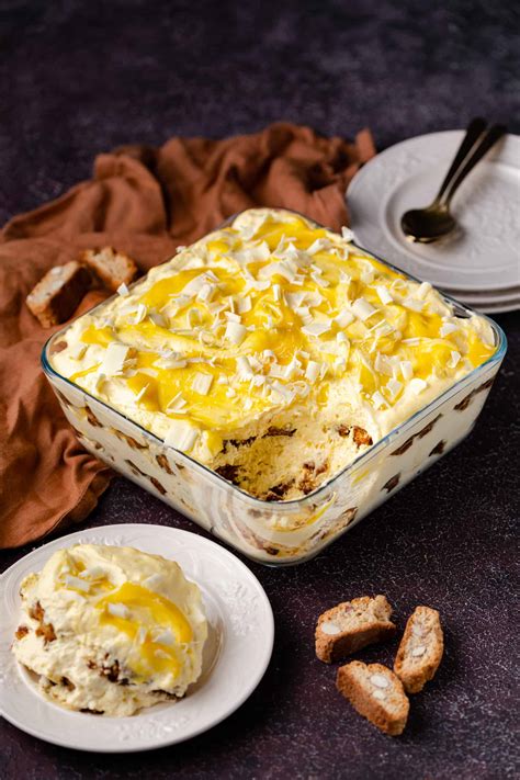 Advocaat Tiramisu Met Cantuccini Koekjes Francesca Kookt