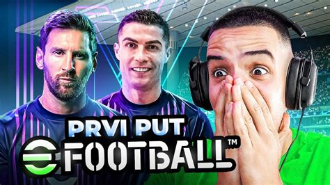 PRVI PUT IGRAM NOVI EFOOTBALL 2024 BOLJI OD FIFE YouTube