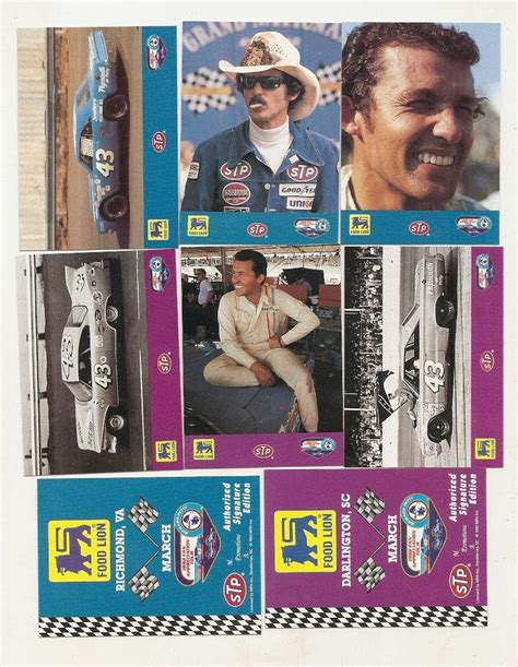 72 Vintage NASCAR TRADING CARDS | Etsy