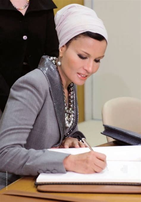 Sheikha Mozah Was At The UN Wearing Jean Paul Gaultiter Couture