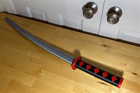 D Printed Custom Collapsing Katana Etsy