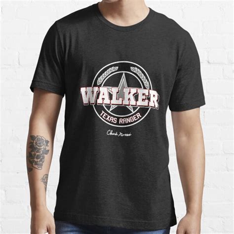 Walker Texas Ranger Cast Crew 90s Chuck Norris T Shirt For Sale By