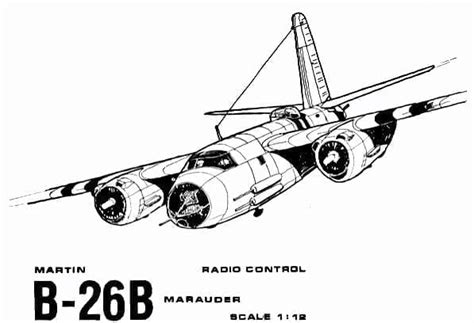 Martin B 26b Marauder Archives Precision Cut Kits