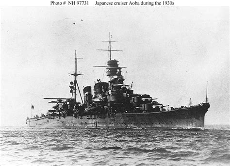 Ijn Aoba Class Heavy Cruiser