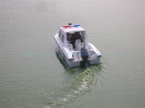 Chinese M Ft Fibreglass Frp Rescue Patrol And Police Boat For Sale