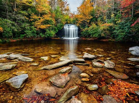 Five Waterfalls to Explore This Fall in the NC Mountains - Discover ...