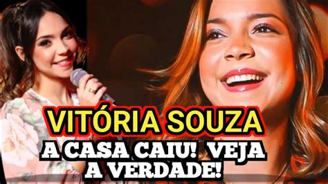 A casa caiu Veja a verdade sobre a Missionaria Vitória Souza YouTube