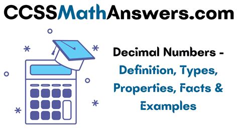 Decimal Numbers Definition Types Properties Facts And Examples