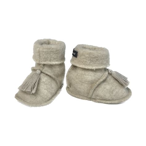 Merino Virgin Wool Shoes In Nude Nude