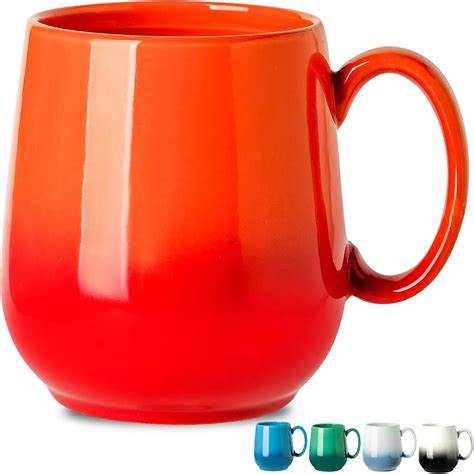 Amazon Hasense Ceramic Coffee Cup Oz Large Coffee Mugs For