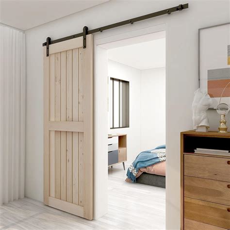 Buy Ybt Ft Sliding Barn Door Hardware Kit Sliding Barn Door Closet