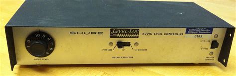 Vacuum-Tube Output Stage for Shure Level Loc – Preservation Sound