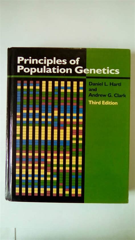 Amazon Principles Of Population Genetics Hartl Daniel L Clark