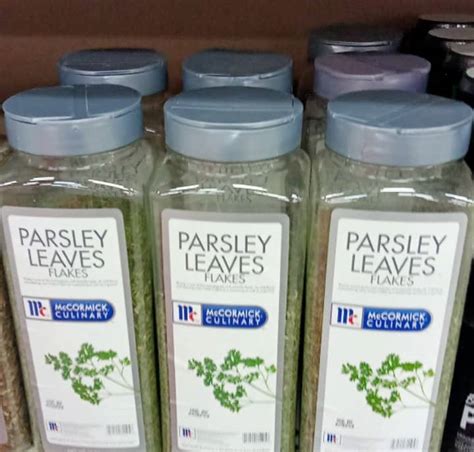 Mccormick Culinary Parsley Leaves Flakes Grams Lazada Ph