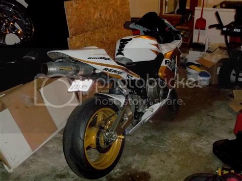 2003 Honda CBR600RR White And Gold REPSOL Ontario Canada Honda