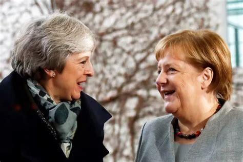 Theresa May Kunjungi Angela Merkel Mohon Perpanjangan Waktu Jawa Pos