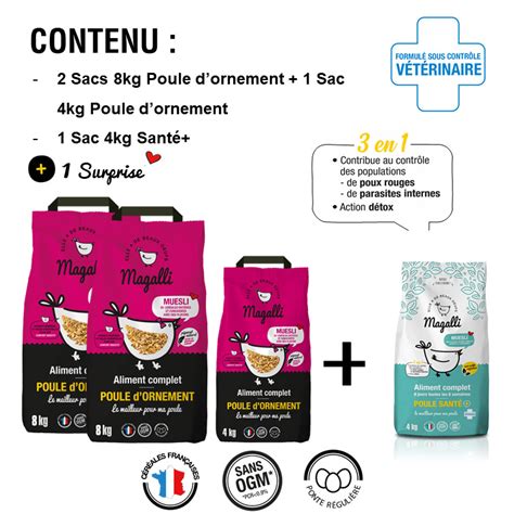 Box Muesli Poule D Ornement Magalli