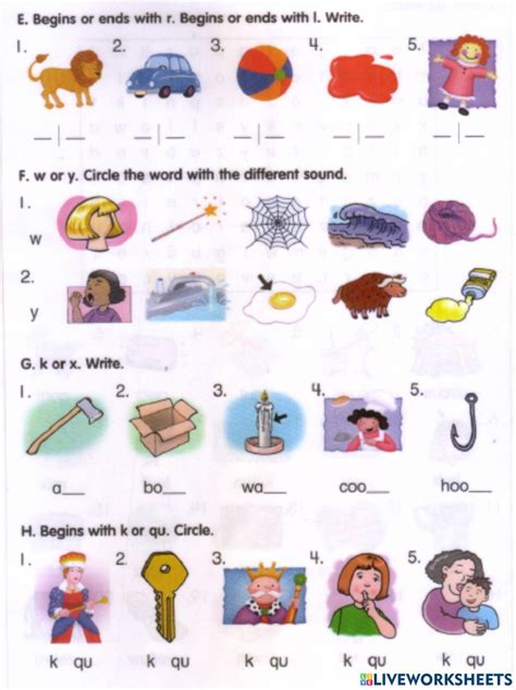 Let S Go Phonics Pg 61 Worksheet Live Worksheets