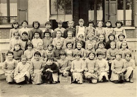 Photo De Classe Cours élémentaire 2ème Année De 1956 Ecole Paul Doumer