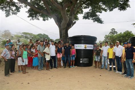 Entregan Tanques Para Almacenar Agua En Zona Rural De Monter A Laraz N Co