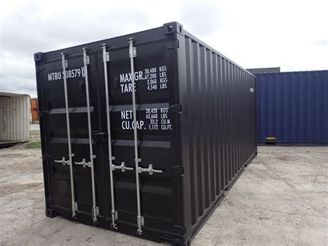 Shipping Container Conversions Ft Ply Lined And Repainted Cs