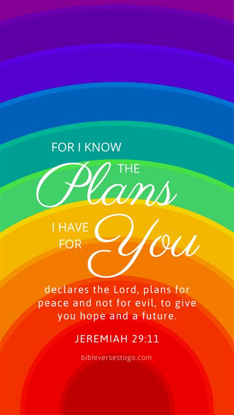 Rainbow Bible Verse Wallpaper - Bible Verses To Go