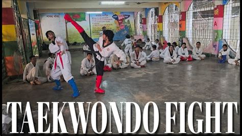 class fight training taekwondo bangladesh taekwondo association