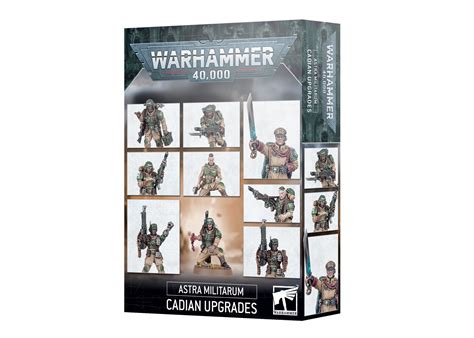 Warhammer 40k Astra Militarum Cadian Upgrades 47 40 Everything