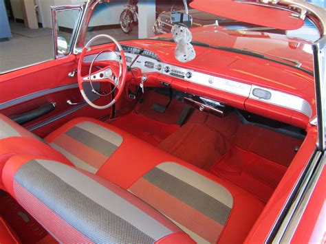 1958 Chevy Impala Car Door Convertible Cars Interior Infinity