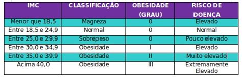 Classificacao Da Obesidade De Acordo Com O Imc 1 Portal Do Jaleko