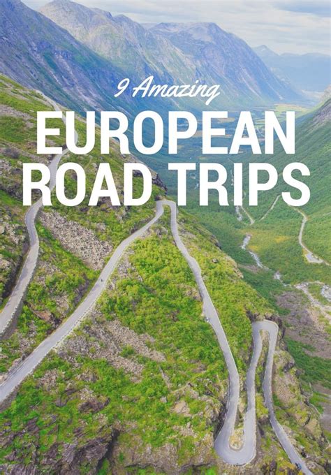 The Best Road Trips in Europe | European road trip, Europe travel ...