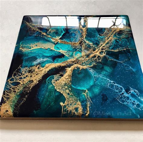 Resin Art Painting Resin Wall Art Epoxy Resin Art Diy Resin Art Diy