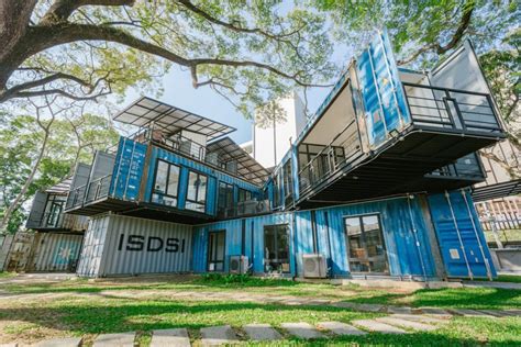 Campus Built From 22 Recycled Shipping Containers Is A Perfect Example Of Sustainable