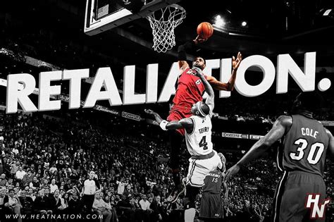 Lebron James Dunking Wallpapers - Wallpaper Cave