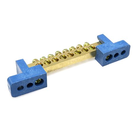 Buy Rlecs Pcs Terminal Bus Bar Positions Terminal Block Brass Wire