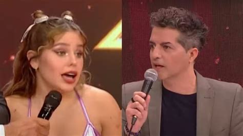 Ngel De Brito Cruz A Coti Romero En El Bailando Por Tildarlo De