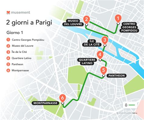 Giorni A Parigi Mappe E Itinerario Musement Blog