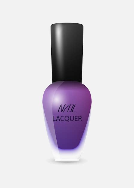 Premium Vector Vector Nail Polish Jar