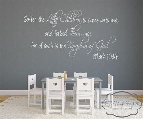 Suffer the Little Children to Come Unto Me Bible Verse Mark | Etsy ...