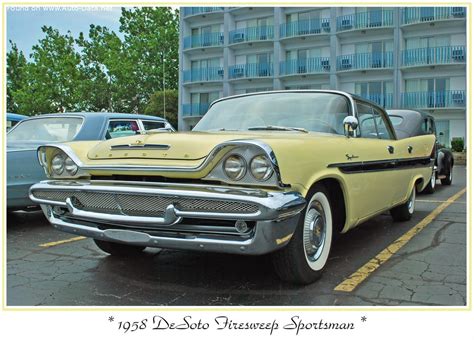 1957 Desoto Firesweep I 4 Door Sportsman Facelift 1958 57 V8 280 Hp