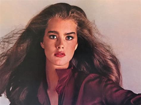 Vintage Brooke Shields Calvin Klein Jeans Advertising Poster C S