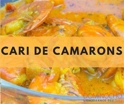 Cari de camarons Ile de la Réunion