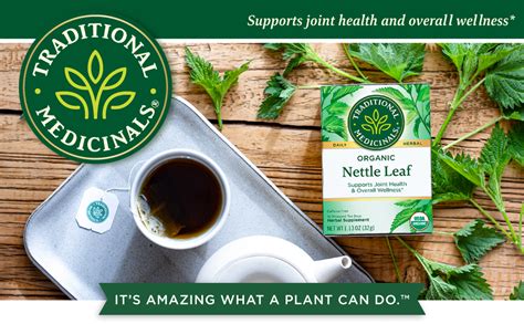 Traditional Medicinals Nettle Leaf Wrapped Tea Bags Amazon Ca