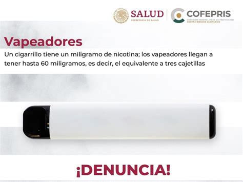 Vapear Y Fumar Causa Enfermedades Rápidas Cofepris