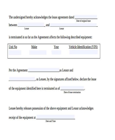 Commercial Truck Lease Agreement Template